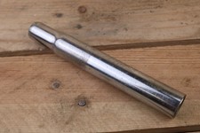 Raleigh Industries Chrome 25.4mm Seatpost Vintage Retro Superb All Steel Bike