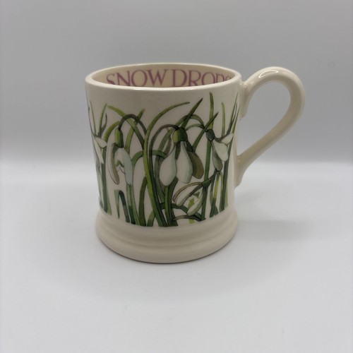 Emma bridgewater snowdrop half - emma,