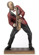 Saxophone Player 2 Jazz Bronze