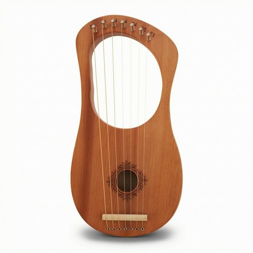 String lyre plucked - lyre,
