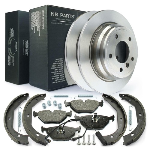 Brake discs 298 - 298, pads
