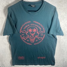 Ice Cream Shirt Adult Large Green Red Graphic Men’s 2802