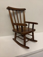 Vintage Mini Wooden Rocking