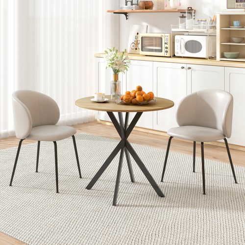 80cm round dining table - dining, with