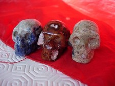  Crystal Skull set of three