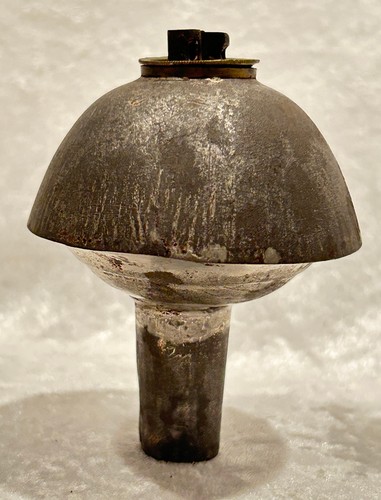 Tin peg mining lamp early - tin,