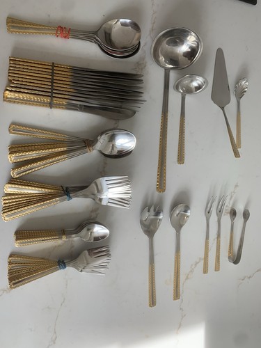 Cutlery set piece steel - 72,