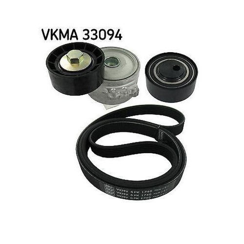 Ribbed belt set - v-ribbed,