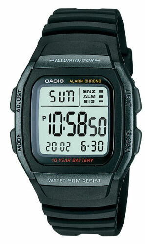 Casio w96h 1bv meter wr - 50,