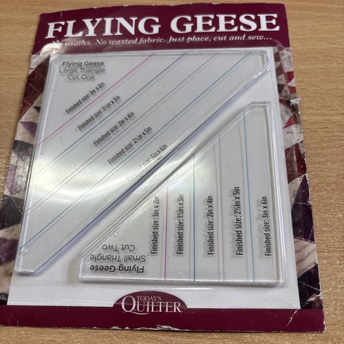 Flying geese template maths - flying, no