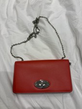 Mulberry Bayswater Red Calf