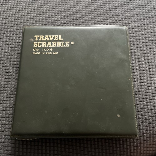 Vintage travel scrabble deluxe - travel,
