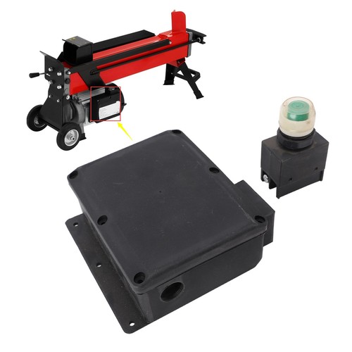 Wood splitter motor switch - wood, box