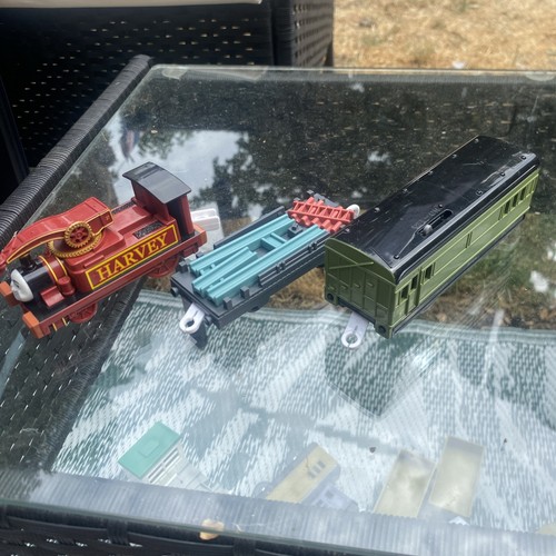 Tomy track master harvey set - tomy,