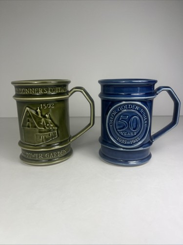 Holkham pottery mugs - holkham,