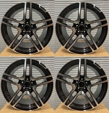 18" STAGGERED Wheels Rims Set