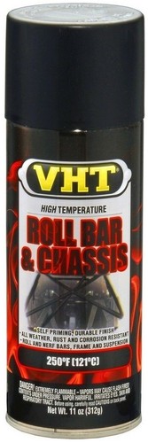 Sp671 satin black roll bar - satin, &