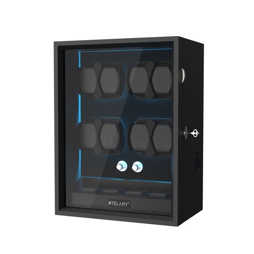 Black automatic rotation - black, 8