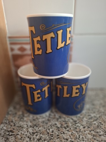 Tetley tea mugs vintage set - tea,