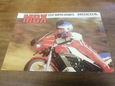  HONDA MBX125F SUPER SPORTS SALES BROCHURE