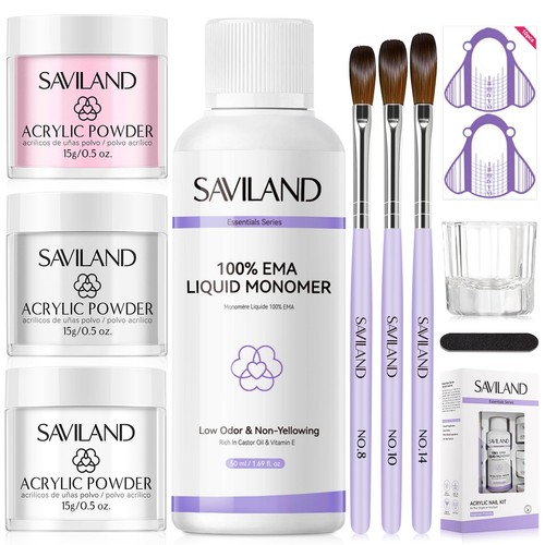 Saviland acrylic nail - saviland, kit