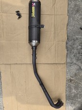 YAMAHA TMAX 2nd Generation SJ04J AKRAPOVIC Carbon Fiber Exhaust System USED