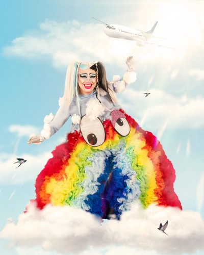 Pride rainbow pants - rainbow, drag