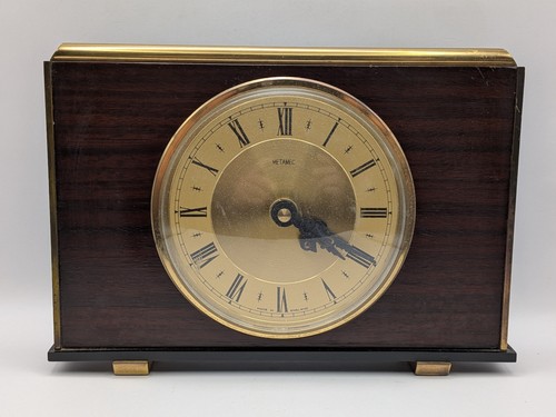 Vintage metamec mantle - metamec, clock