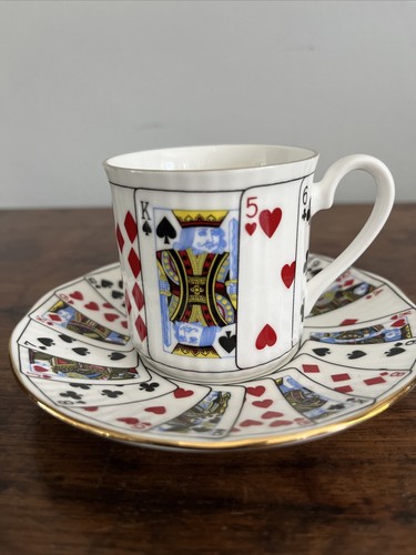 Deck cards coffee - of,
