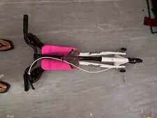 White And Pink Y fliker F3 Scooter