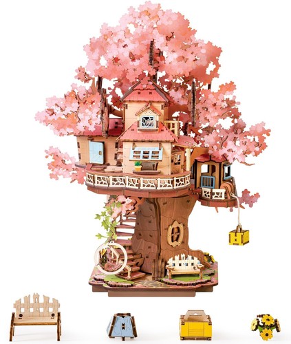 Robotime wooden puzzles for - 3d,