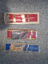 3 pairs of vintage braces, unused in packaging 70s or 80s skinhead etc