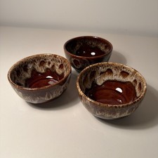 Fosters Pottery 3 Small Bowls