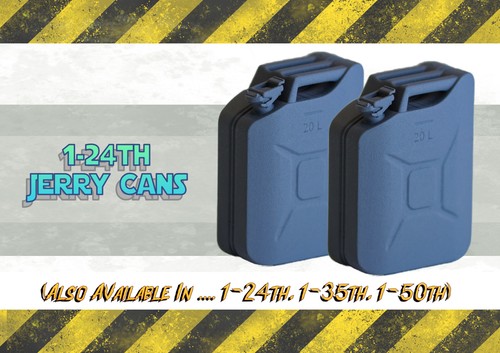 Jerry cans 24th scale pack - scale, (pack