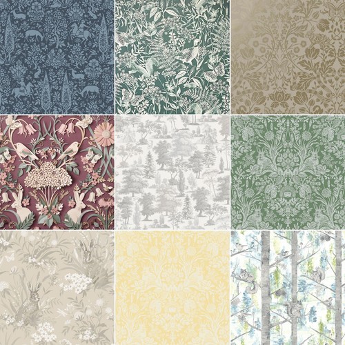 Woodland wallpaper squirrels - woodland,