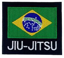 Brazilian Jiu Jitsu Patch (3.5”) Iron / Sew-on Badge BJJ Gi Kimono Flag Patches
