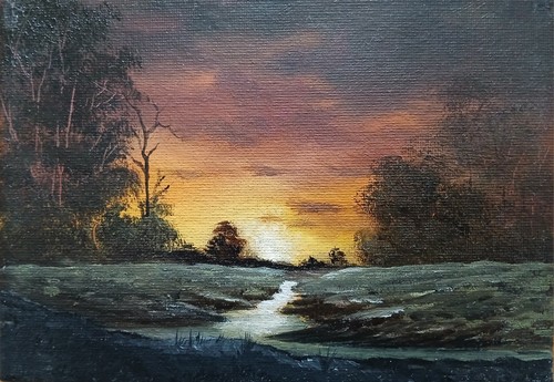 Original oil painting - original,