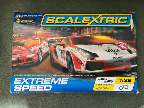 Scalextric extreme speed - extreme, set