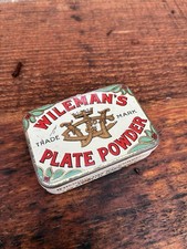 Early Wileman Plate Powder Tin
