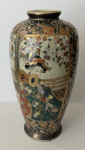Japanese satsuma hand painted - satsuma,