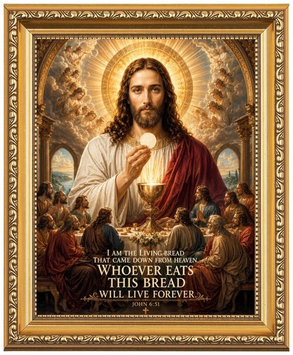 The living bread jesus - living,