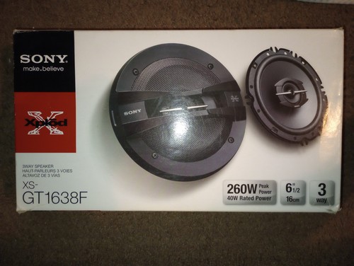 Sony xplod way speakers - speakers,