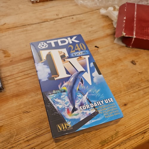 Tdk 240 tape blank vhs - m,