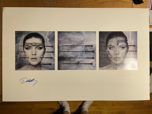 Giger art print lithograph - hr,