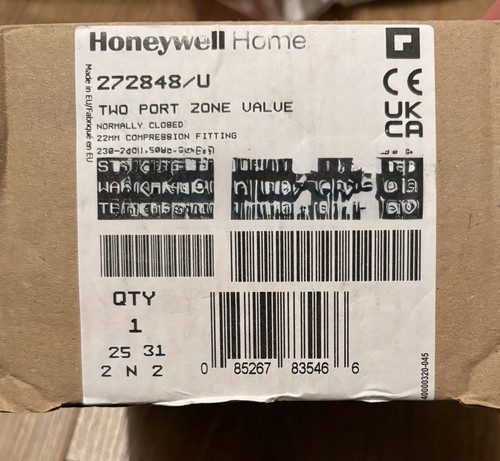 Honeywell 22mm port zone - 22mm, 2
