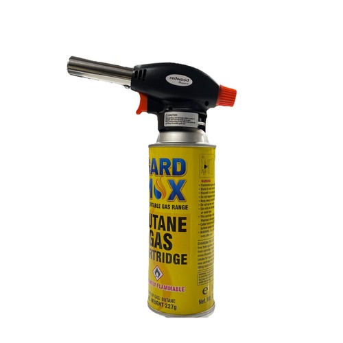 Baking blow torch with butane - baking,
