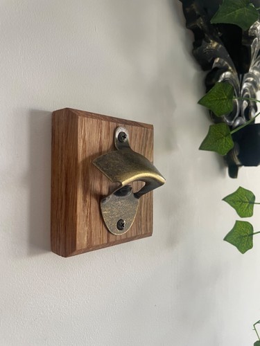 Wall mounted bottle opener - wall,