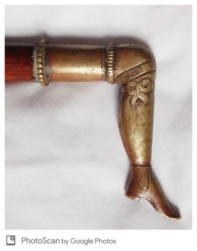 Vintage ladies walking stick - walking,
