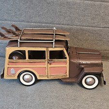 Vtg 1950's JEEP WOODY SURF