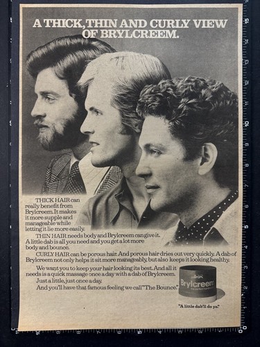 Brylcreem vintage advert - brylcreem,
